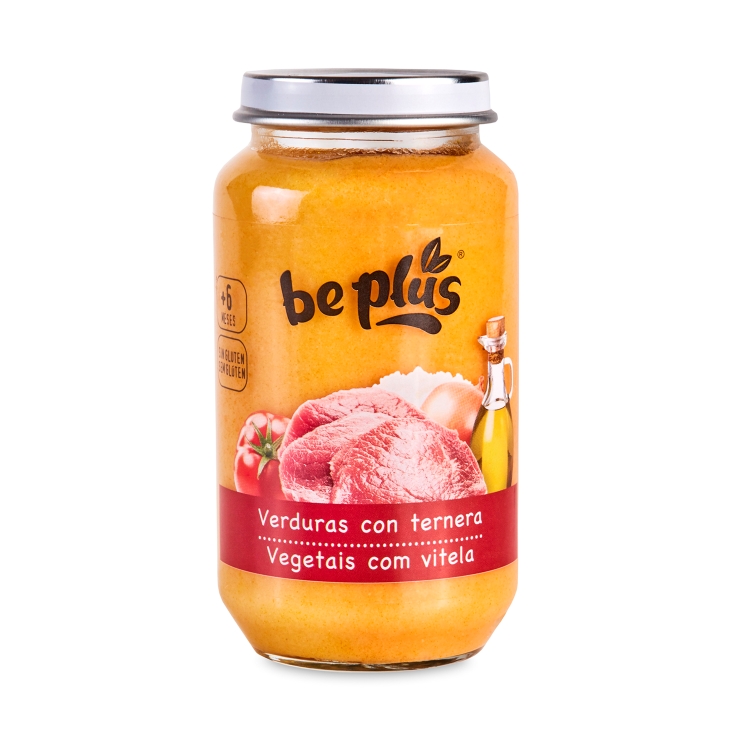 tarrito verdura con ternera, 250g