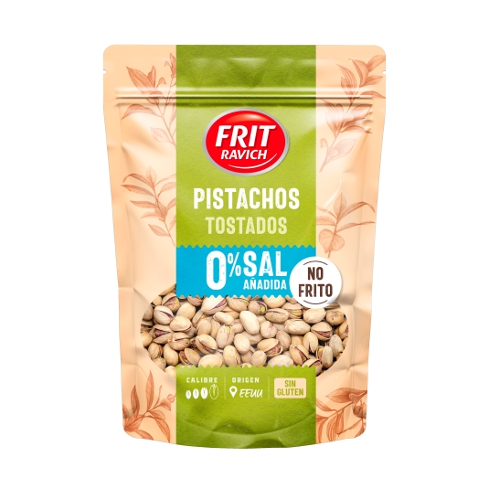pistacho tostado sin sal, 110g