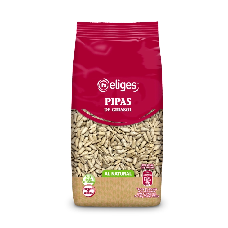 pipas peladas al natural, 200g