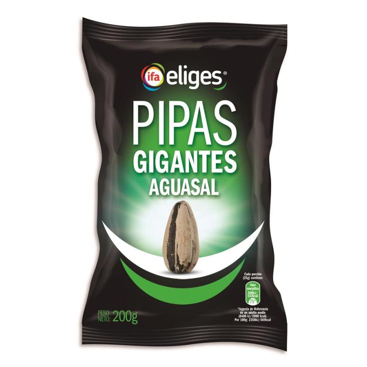 pipas gigante sin sal, 200g
