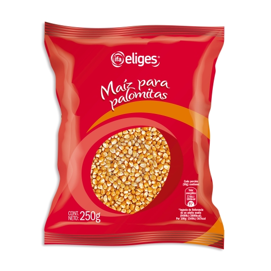 maíz para palomitas, 250g