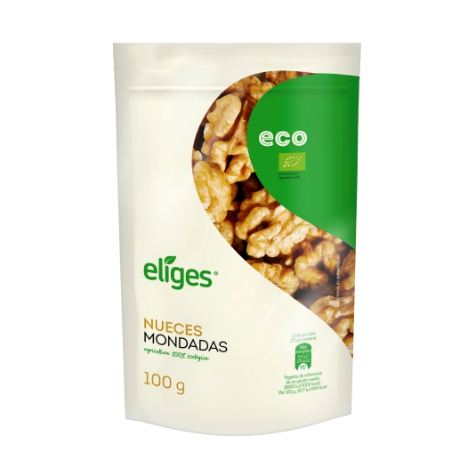 nueces mondadas ecológicas, 100g