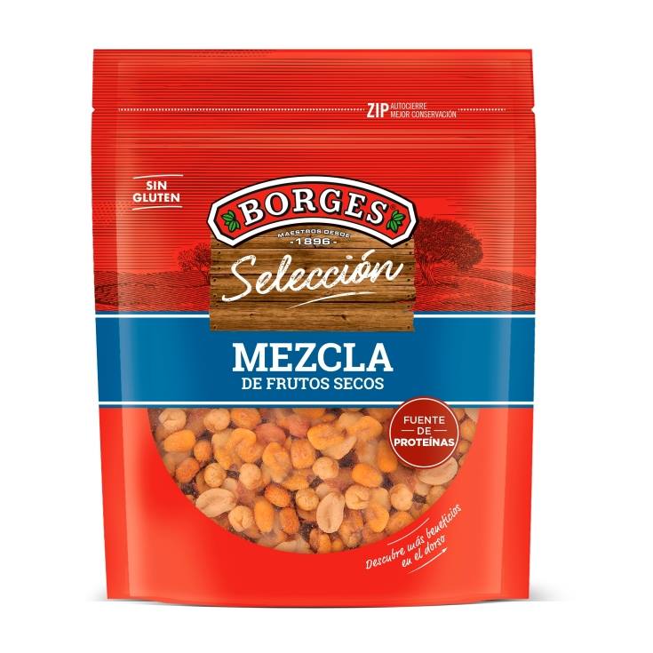 mezcla frutos secos, 180g