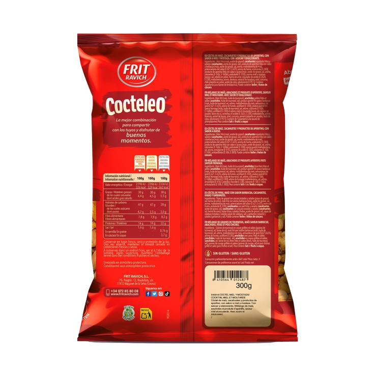 cocteleo miel y mostaza, 170g