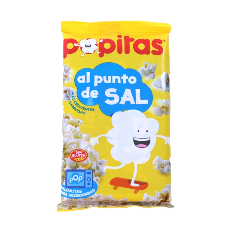 palomitas al punto de sal, 100g