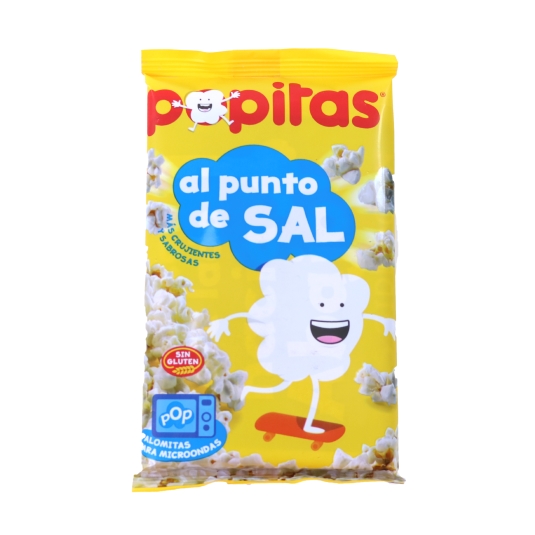 palomitas al punto de sal, 100g