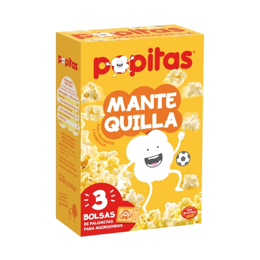 palomitas mantequilla 100g, pk-3
