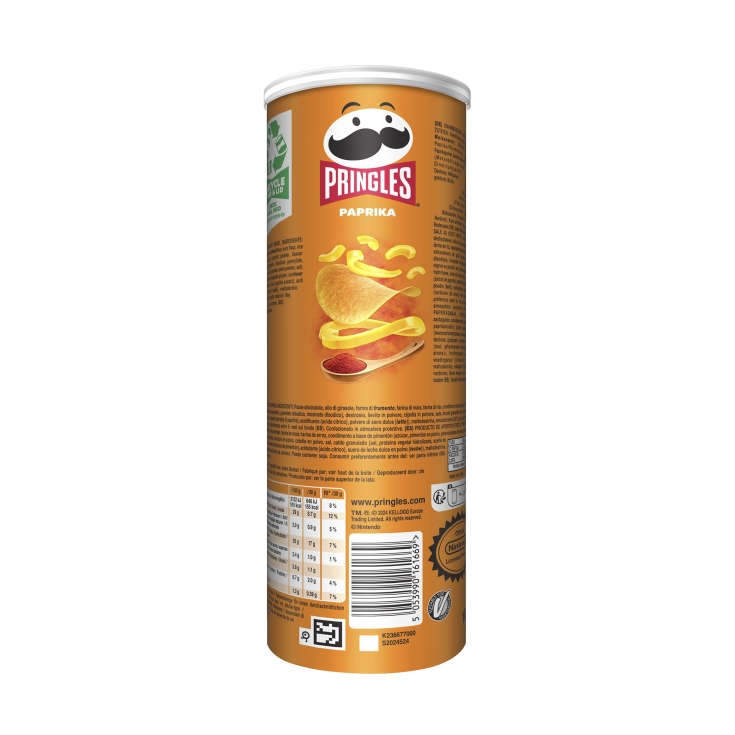 patatas paprika, 165g