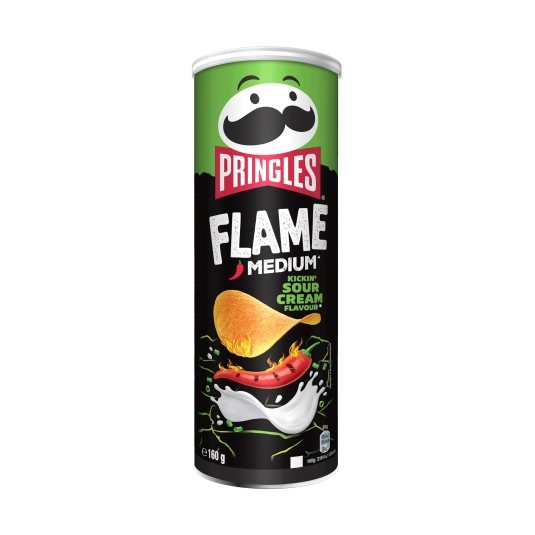 patatas flame kickin`n sour cream, 160g
