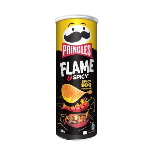 patatas flame spicy bbq, 160g