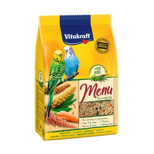 menu periquitos, 500g