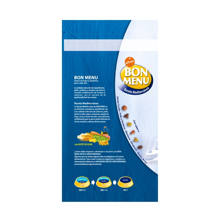 comida perro mediano adulto mediterránea, 4kg