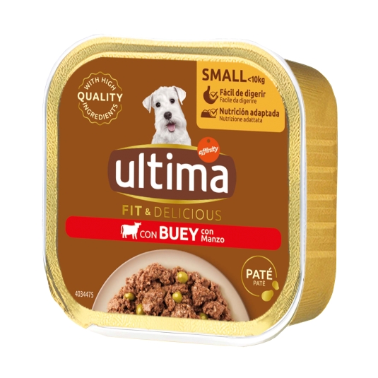 comida perro mini adulto buey, 150g