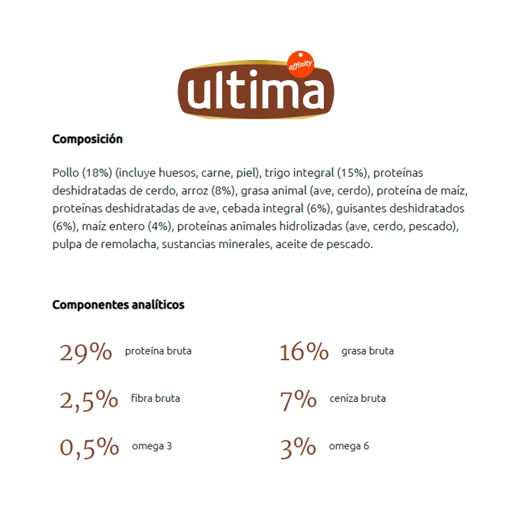 comida perro mediano y maxi junior pollo, 3kg