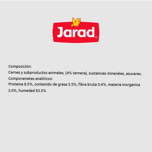 paté ternera perros, 300g