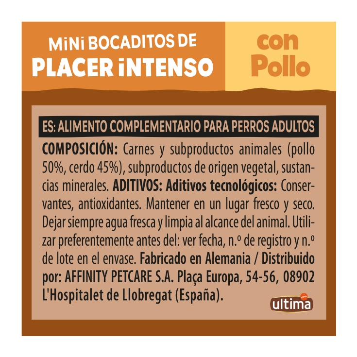 snack perro bocadito 40g