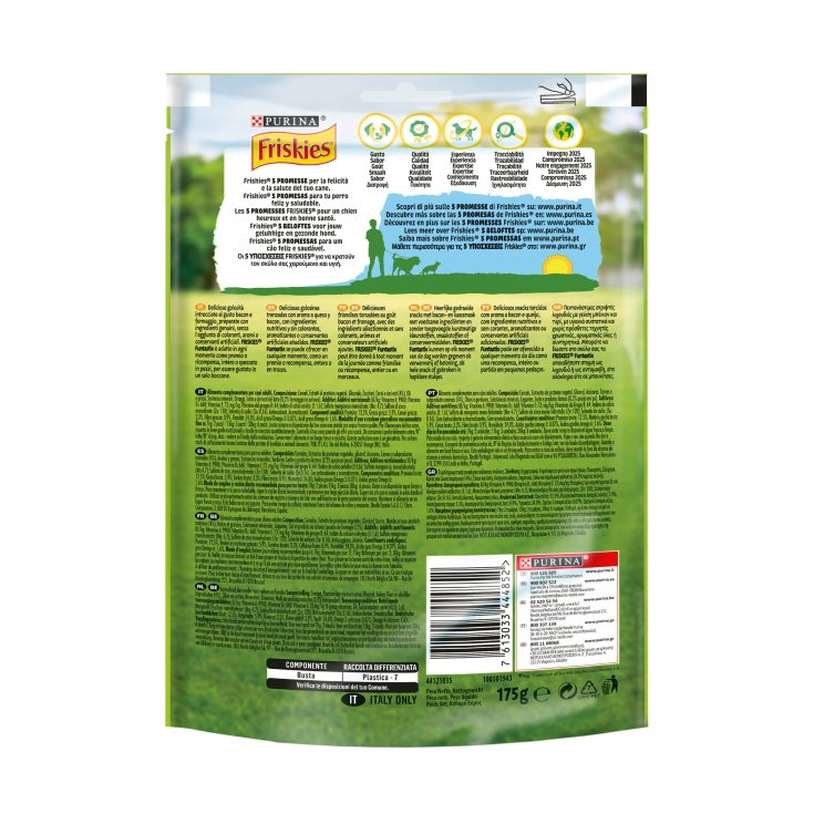 snack perro bacon/queso funtastix, 175g