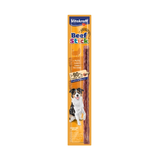 snack perro beef-stick pavo, 12g