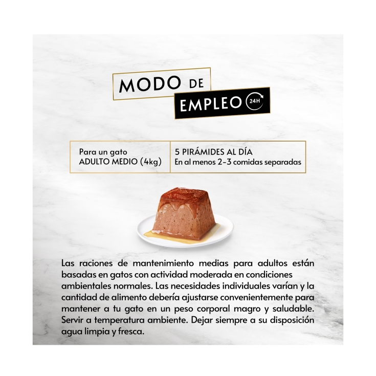 comida gatos mousse con salmón 57g, pk-4