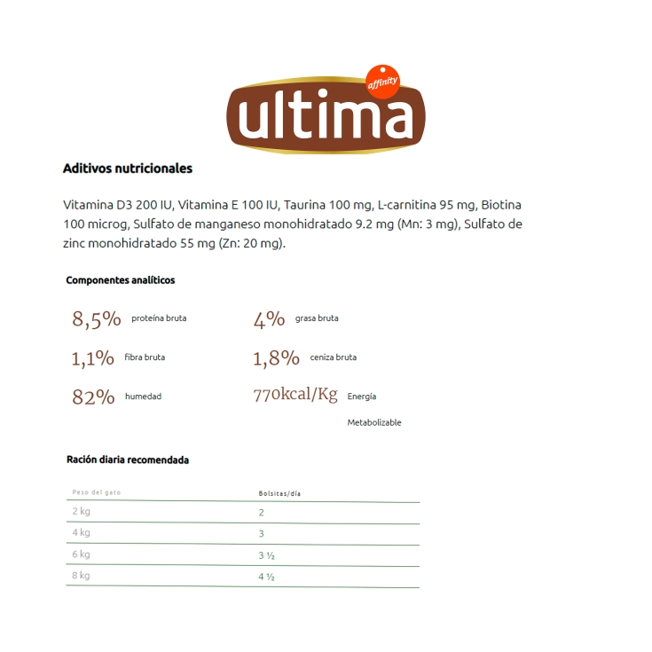 comida gato fit&delicious carne esteril, pk-4