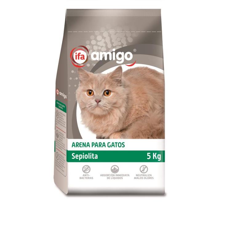 arena gatos sepiolita, 5kg