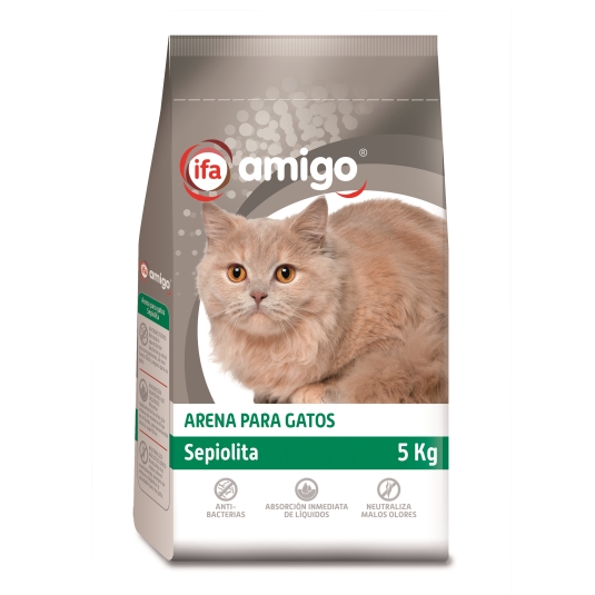 arena gatos sepiolita, 5kg