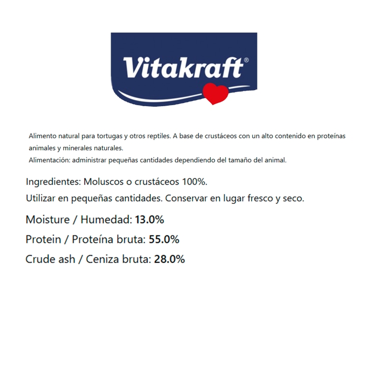 menú reptiles nature carnívoros, 250ml