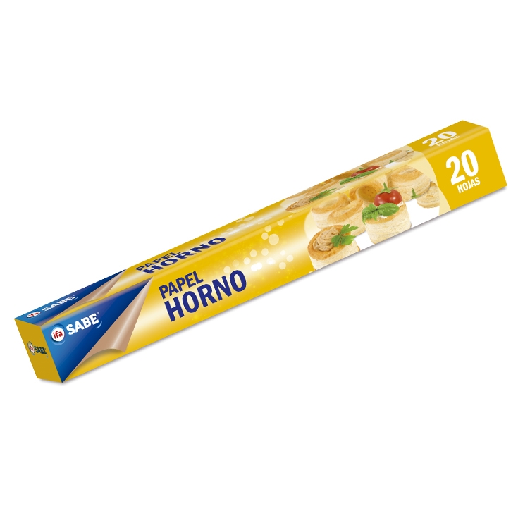 papel para horno, 20ud - El Jamón