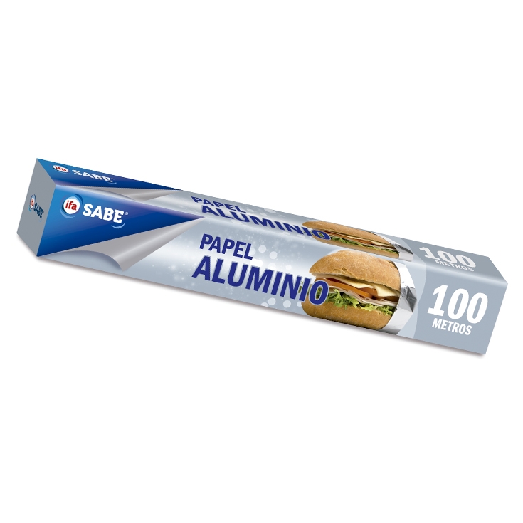 Papel Aluminio X 100 Metros 