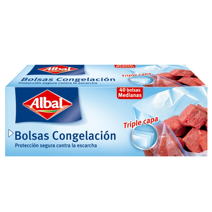 bolsas congelación 25x32, 40ud - El Jamón