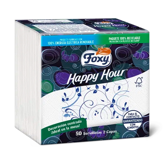 servilletas happy hour, 50ud