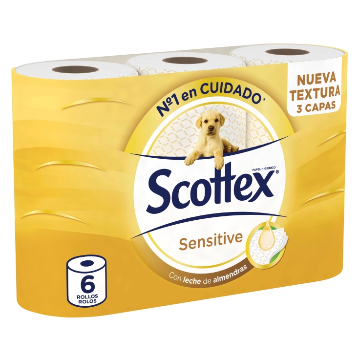 Scottex papel higienico doble rollo 6s (1 pza), Delivery Near You