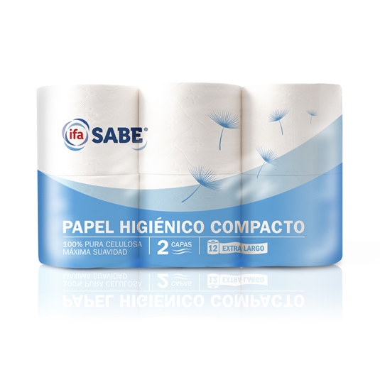 Tradineur - Papel higiénico húmedo desechable, formato familiar,  biodegradable, apto para inodoro, WC, suave, hidratante, enriqu