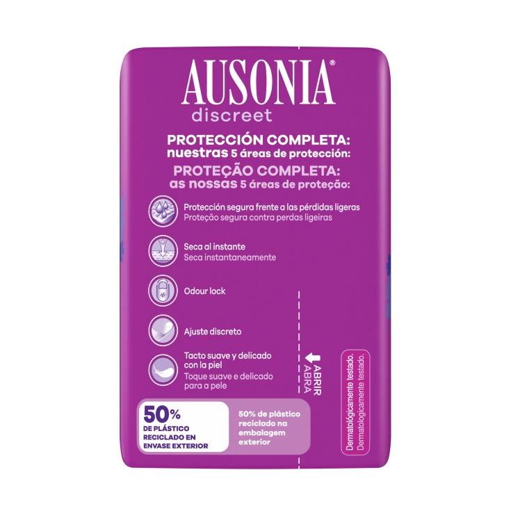 compresa discreet maxi noche, 12ud