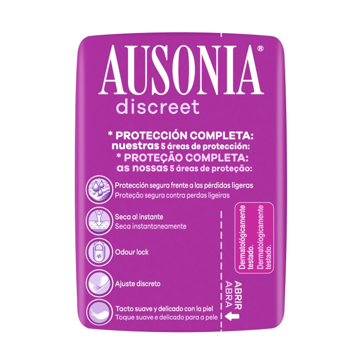 compresa discreet normal, 14ud