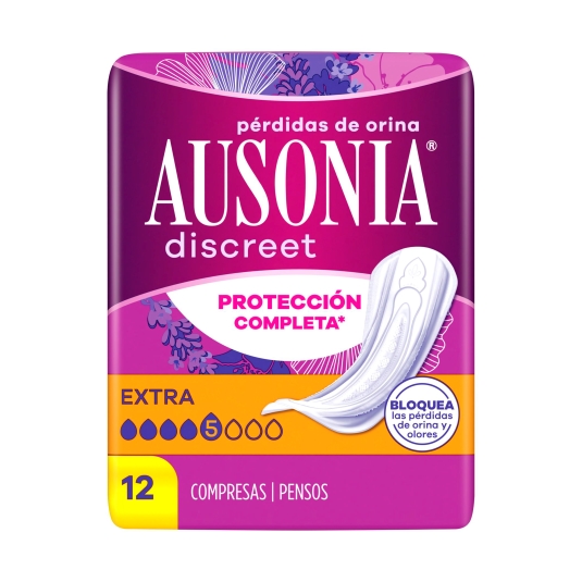 compresa discreet extra, 12ud