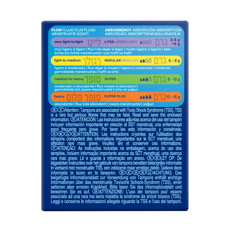 tampones regular compak, 22ud