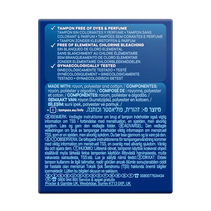 tampones regular compak, 22ud