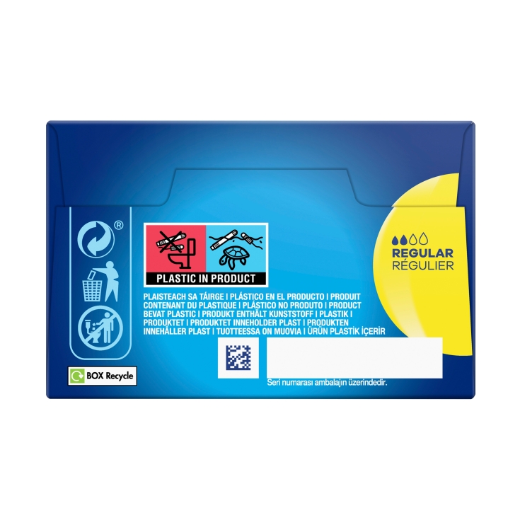 tampones regular compak, 22ud