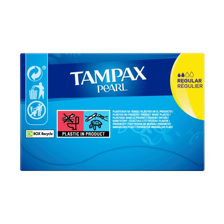 tampones regular pearl, 24ud