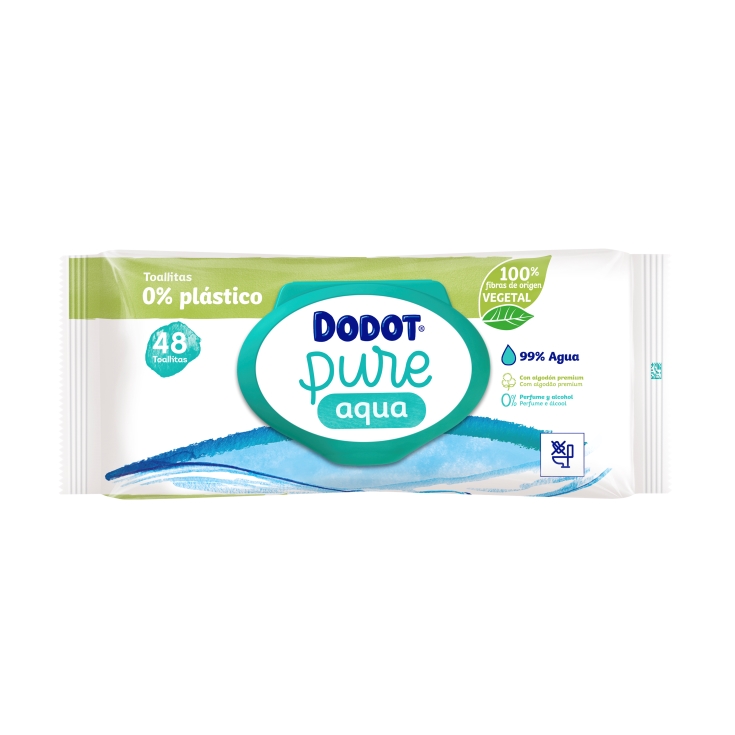 DODOT TOALLITAS AQUA PURE 48 UDS