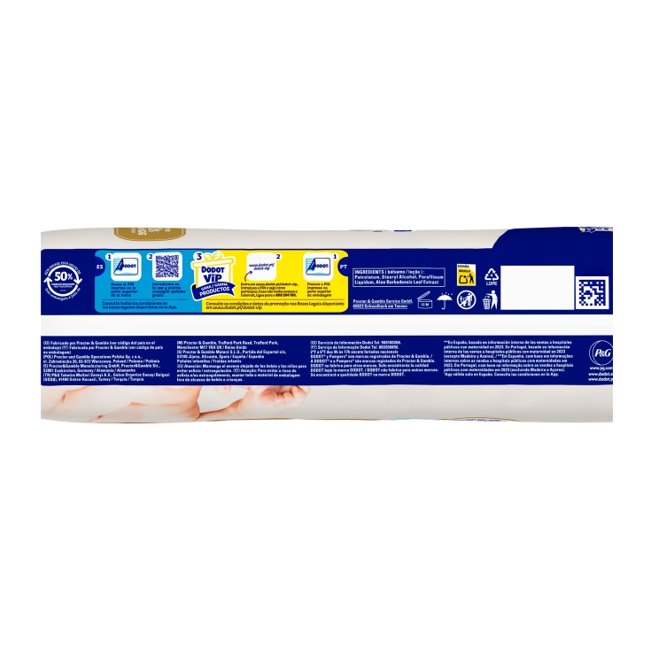 pañal sensitive t/1. 2-5kg, 58ud