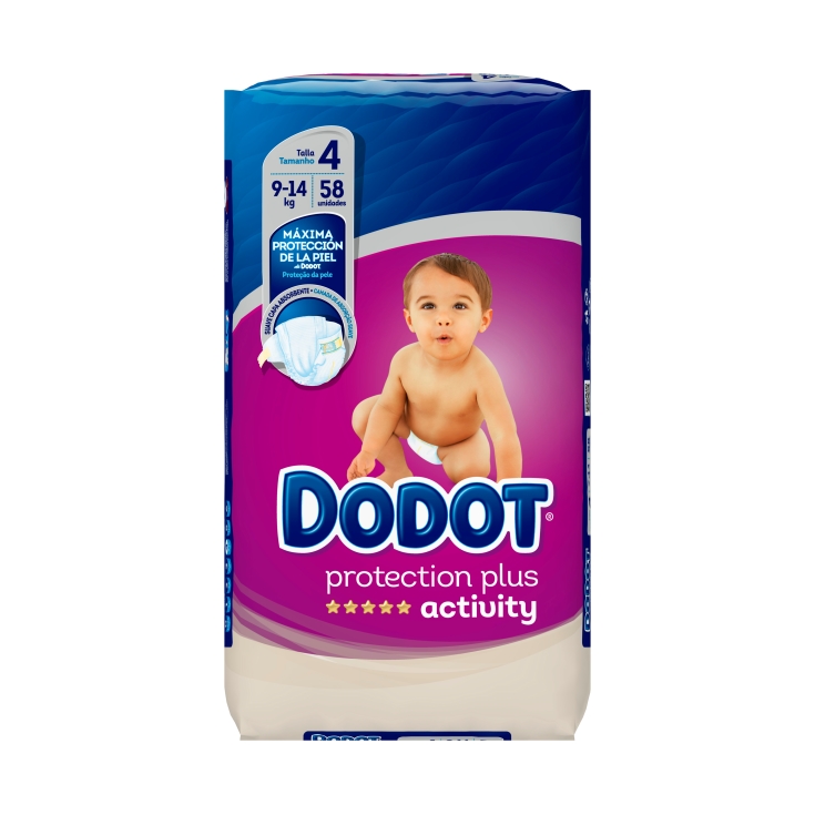 Pañales Dodot Sensitive para Tallas 1, 2, 3, 4, y 5 desde 14,9