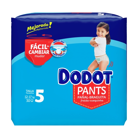 Pañales DODOT PANTS TALLA 7 de segunda mano por 45 EUR en Parque