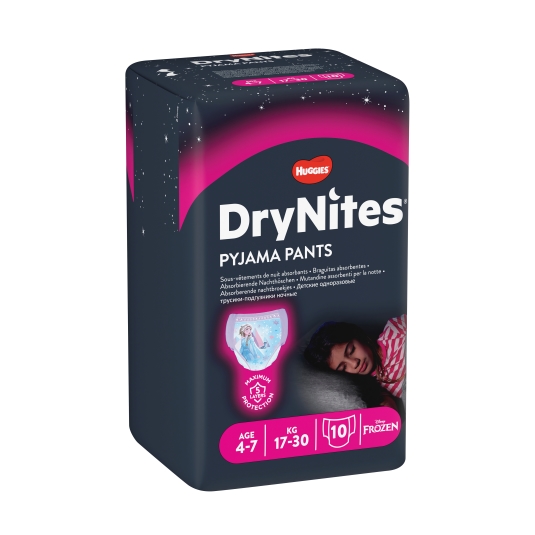 braguitas absorbentes niña 17-30kg, 10ud