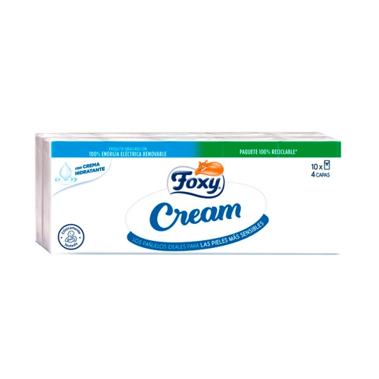 pañuelos cream, pk-10