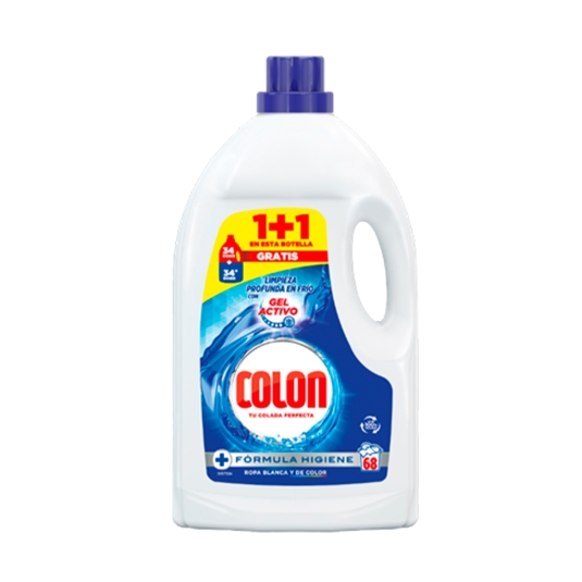 detergente gel azul, 45lav