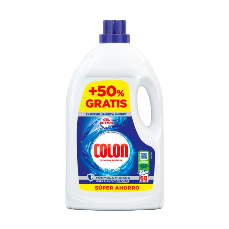 detergente polvo activo, 50 lavados - El Jamón