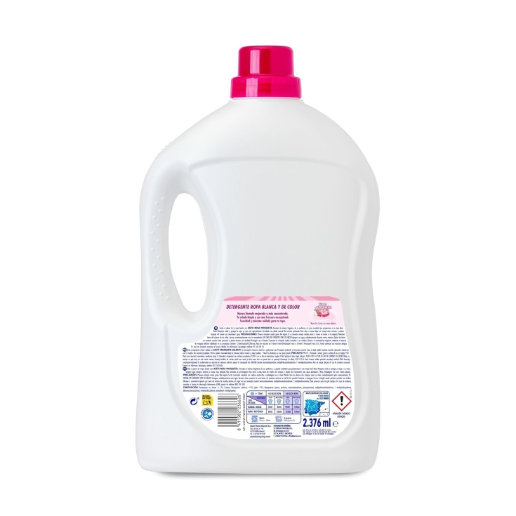 detergente líquido rosa mosqueta, 40+4lav