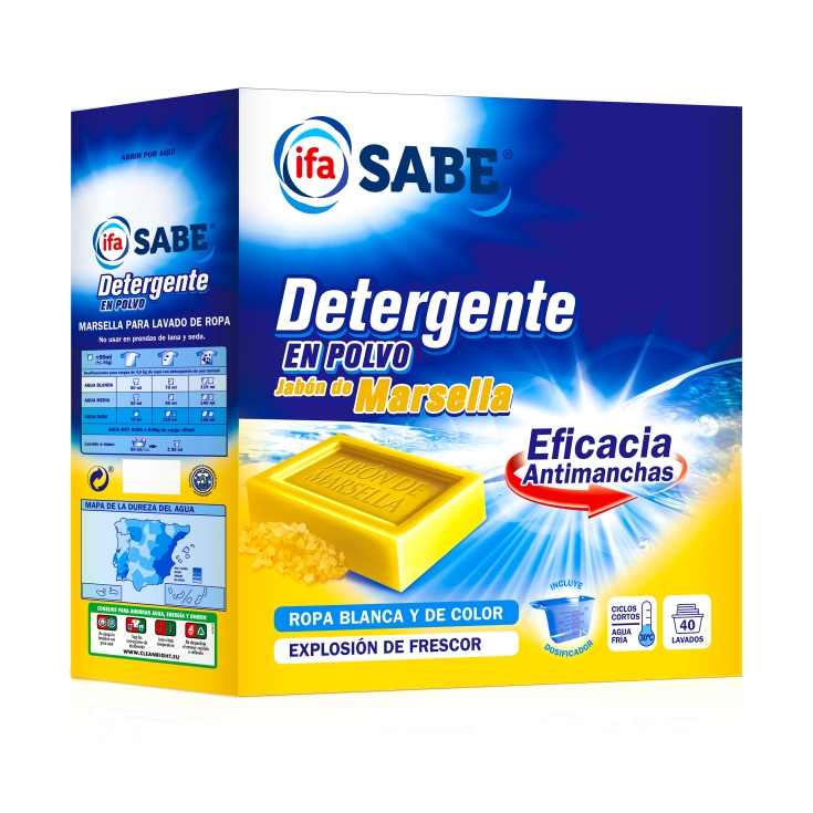 Detergente máquina todo en uno Ariel caja 18 lavados